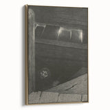 Gothic Wall Art | Dark Creature Illustration | Mysterious Gothic Art