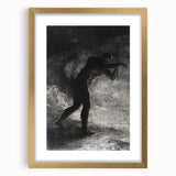 Mysterious Gothic Silhouette Art – Dark and Elegant Gothic Canvas Print