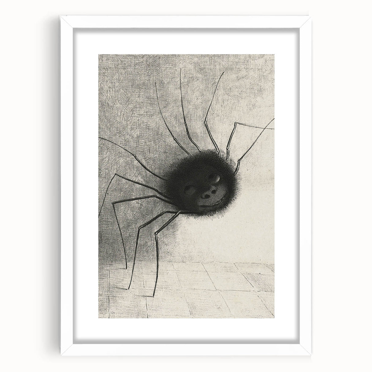 Abstract Spider Gothic Canvas – Mysterious Dark Gothic Wall Art