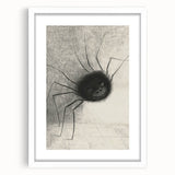 Abstract Spider Gothic Canvas – Mysterious Dark Gothic Wall Art
