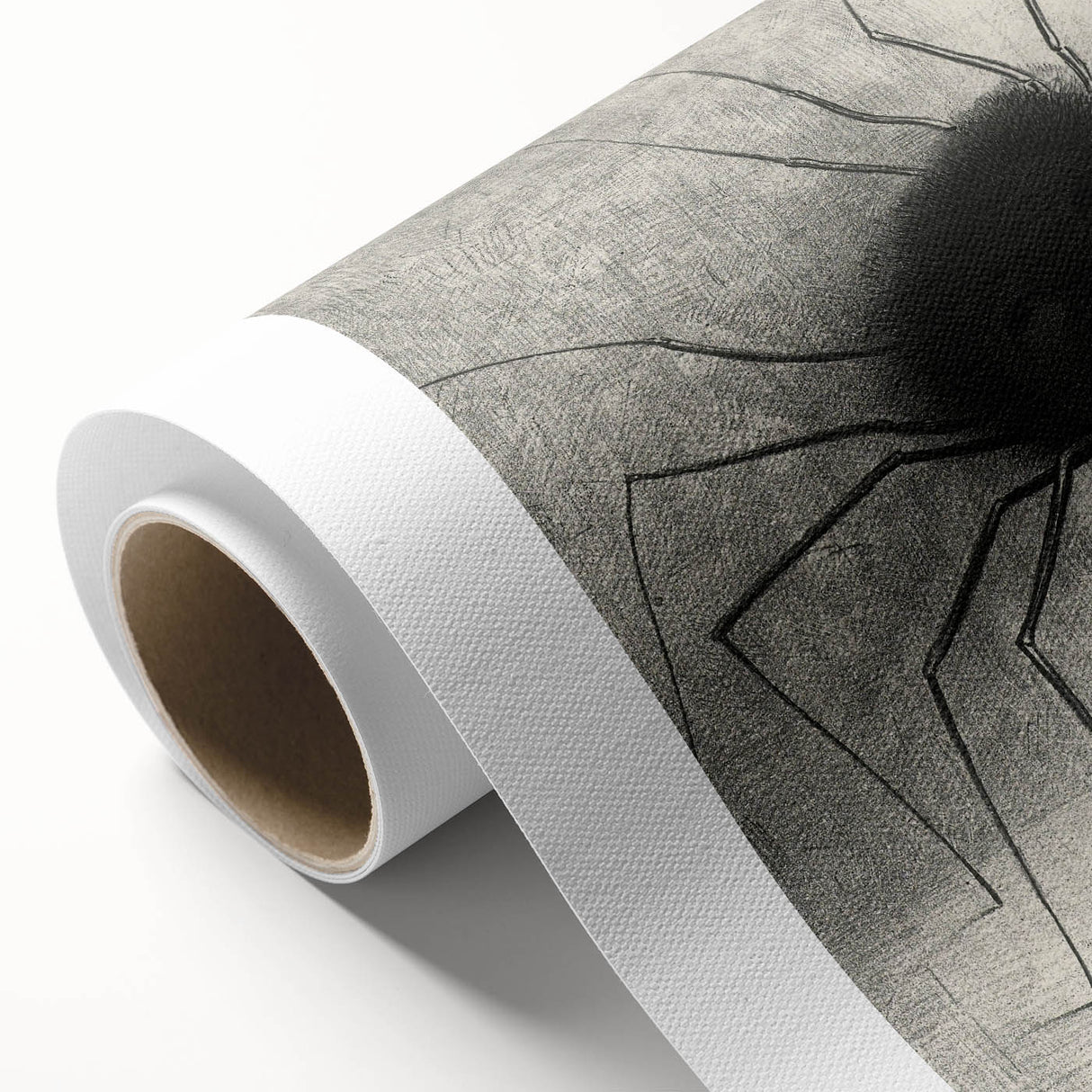Abstract Spider Gothic Canvas – Mysterious Dark Gothic Wall Art