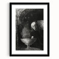 Gothic Mystic Portrait – Dark and Mysterious Gothic Canvas Print