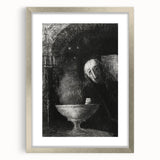 Gothic Mystic Portrait – Dark and Mysterious Gothic Canvas Print