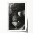 Gothic Mystic Portrait – Dark and Mysterious Gothic Canvas Print