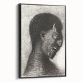 Grotesque Demon Gothic Canvas – Dark Abstract Gothic Wall Art Decor