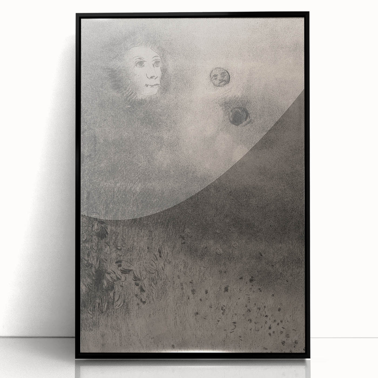 Vintage Gothic Print - Mysterious Night Sky | Gothic Wall Art Canvas