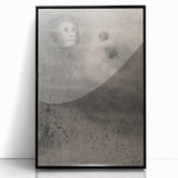 Vintage Gothic Print - Mysterious Night Sky | Gothic Wall Art Canvas