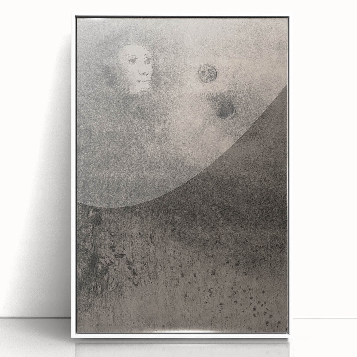 Vintage Gothic Print - Mysterious Night Sky | Gothic Wall Art Canvas