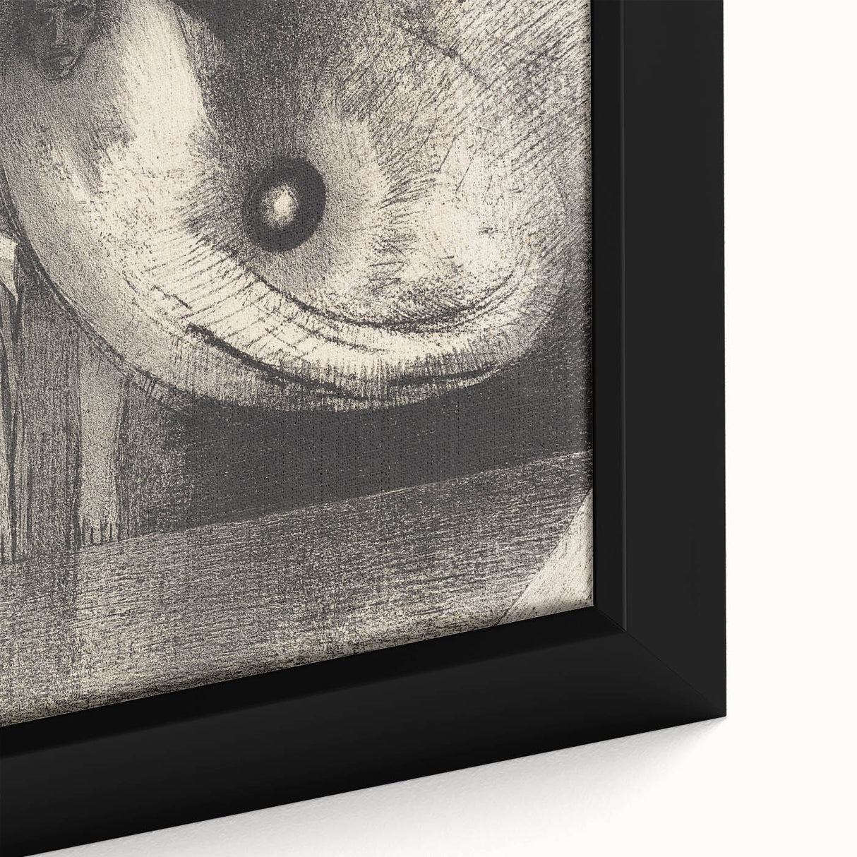 Mysterious Gothic Figure - Dark Gothic Art Canvas | Vintage Gothic Print
