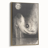 Mysterious Gothic Figure - Dark Gothic Art Canvas | Vintage Gothic Print