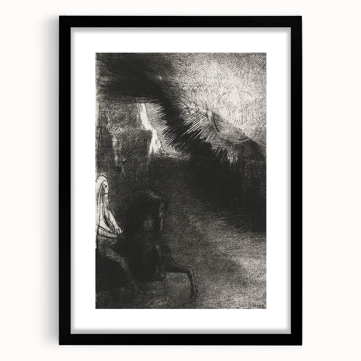 Medieval Gothic Canvas - Mysterious Dark Decor Style Wall Art