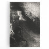 Medieval Gothic Canvas - Mysterious Dark Decor Style Wall Art