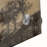 Medieval Gothic Canvas - Dramatic Landscape Art for Gothic Wall Decor
