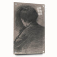 Gothic Wall Art - Mysterious Shadowy Portrait Dark Decor Style