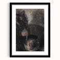 Medieval Gothic Canvas - Dark Knight Vintage Gothic Print