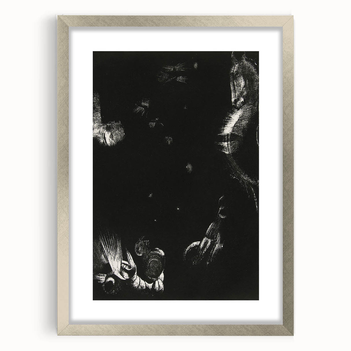 Dark Decor Style - Celestial Gothic Art Print on Canvas