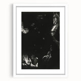 Dark Decor Style - Celestial Gothic Art Print on Canvas