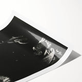 Dark Decor Style - Celestial Gothic Art Print on Canvas