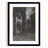 Vintage Gothic Prints - Mysterious Medieval Gothic Canvas Wall Art