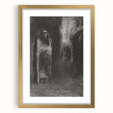 Vintage Gothic Prints - Mysterious Medieval Gothic Canvas Wall Art