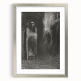 Vintage Gothic Prints - Mysterious Medieval Gothic Canvas Wall Art