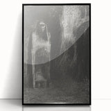 Vintage Gothic Prints - Mysterious Medieval Gothic Canvas Wall Art