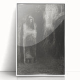Vintage Gothic Prints - Mysterious Medieval Gothic Canvas Wall Art