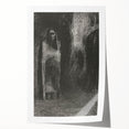 Vintage Gothic Prints - Mysterious Medieval Gothic Canvas Wall Art
