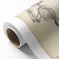 Gothic Wall Art | Medieval Gothic Canvas with Skeleton Illustration