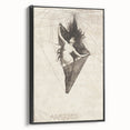 Gothic Artworks - Arachne Illustration Dark Medieval Gothic Canvas Print