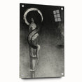 Eerie Gothic Serpent Art - Dark Decor for Mysterious Gothic Spaces