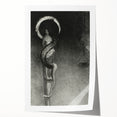 Eerie Gothic Serpent Art - Dark Decor for Mysterious Gothic Spaces