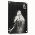 Dark Knight Gothic Canvas – Mysterious Warrior Gothic Wall Art Decor