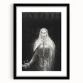 Dark Knight Gothic Canvas – Mysterious Warrior Gothic Wall Art Decor