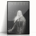 Dark Knight Gothic Canvas – Mysterious Warrior Gothic Wall Art Decor
