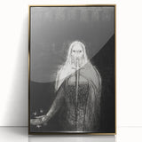 Dark Knight Gothic Canvas – Mysterious Warrior Gothic Wall Art Decor