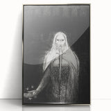 Dark Knight Gothic Canvas – Mysterious Warrior Gothic Wall Art Decor