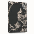 Black Cat Silhouette Print - Mysterious Gothic Wall Art Decor