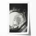 Celestial Goddess Gothic Canvas – Mystical Figure Gothic Wall Art Decor