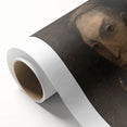 Gothic Artworks: Mysterious Portrait of a Medieval Figure in Dark Tones
