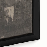 Vintage Gothic Print: Dark Medieval Architecture in Gothic Wall Art