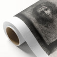 Gothic Wall Art: Mysterious Portrait in Shadowy Gothic Frame Design