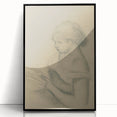 Gothic Wall Art - Vintage Gothic Print of Woman in Medieval Gothic Style