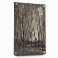 Enchanted Forest Scene - Mysterious Gothic Woodland Art Print