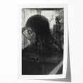 Dark Medieval Portrait Canvas – Gothic Wall Art for Timeless Decor