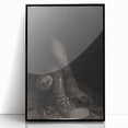 Gothic Wall Art – Dark Gothic Sketch of Feet in Shadowy Detail