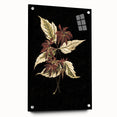 Botanical Grunge Art - Distressed Floral Canvas Print - Urban Decor