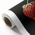 Grunge Canvas Print - Dark Strawberry Art - Vintage Grunge Aesthetic