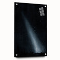 Grunge Wall Art - Starry Night Sky Print - Abstract Grunge Canvas Decor