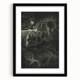 Cosmic Nebula Grunge Wall Art - Vintage Celestial Grunge Canvas Print